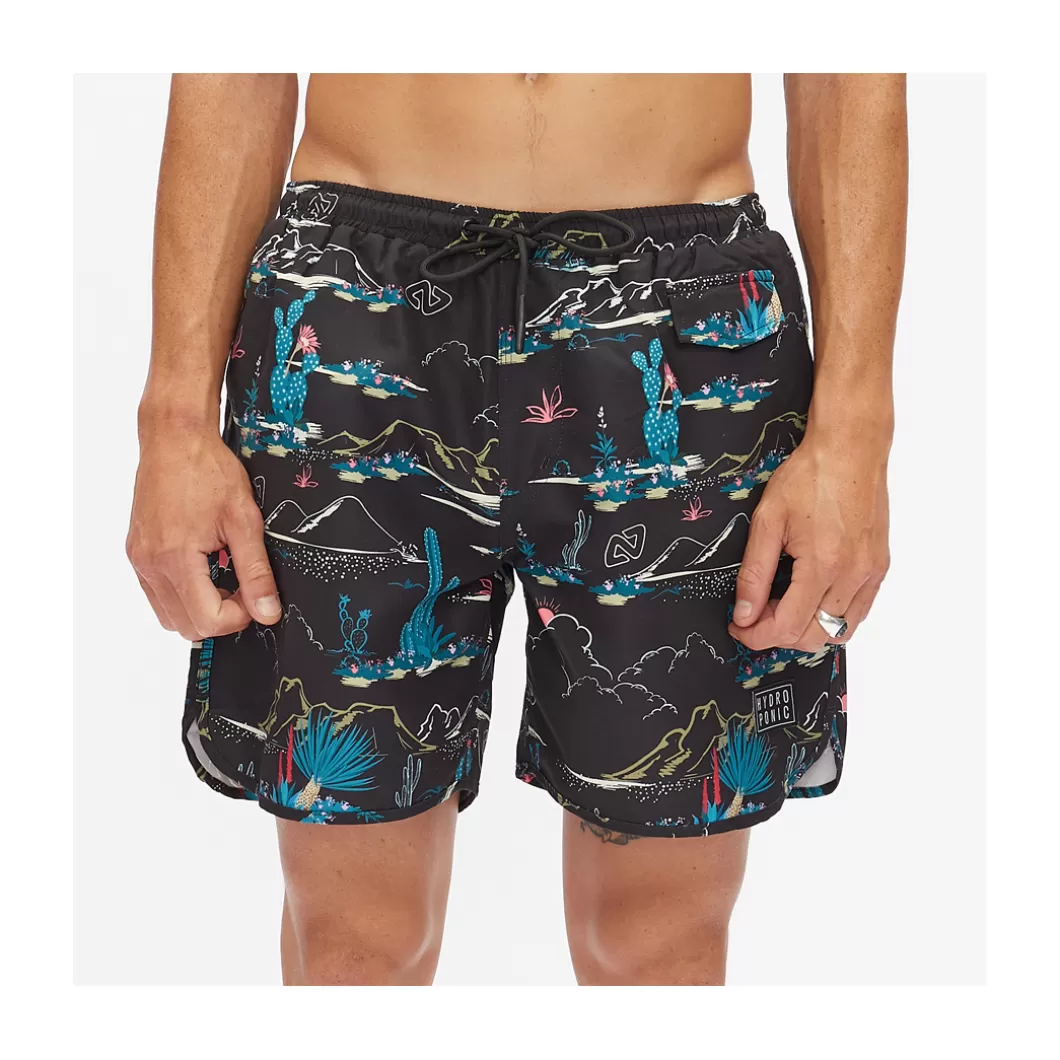 Best Boardshorts 16' Cacti Black Adult Boardshorts