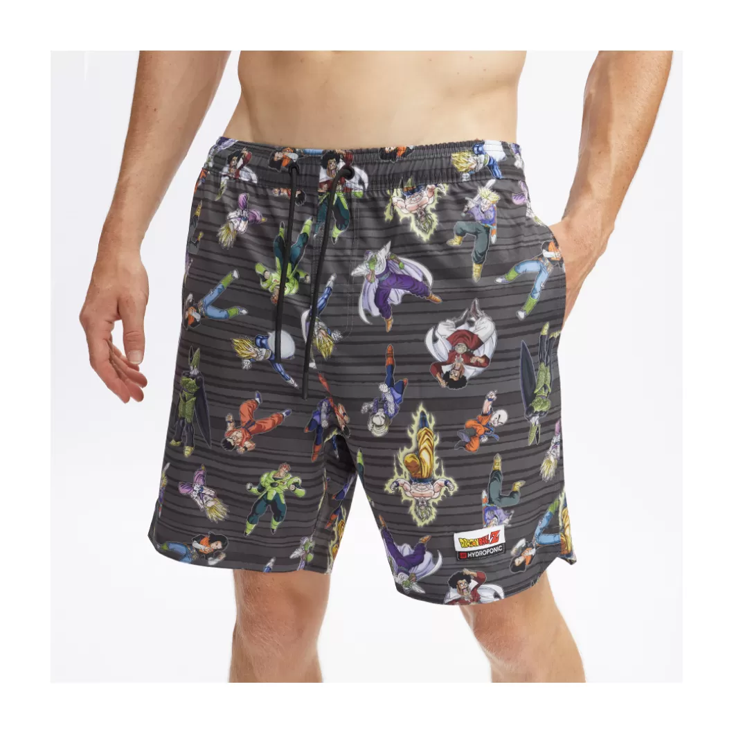 Sale Boardshorts 16' Dragon Ball Z Cell Dark Grey Adult Boardshorts