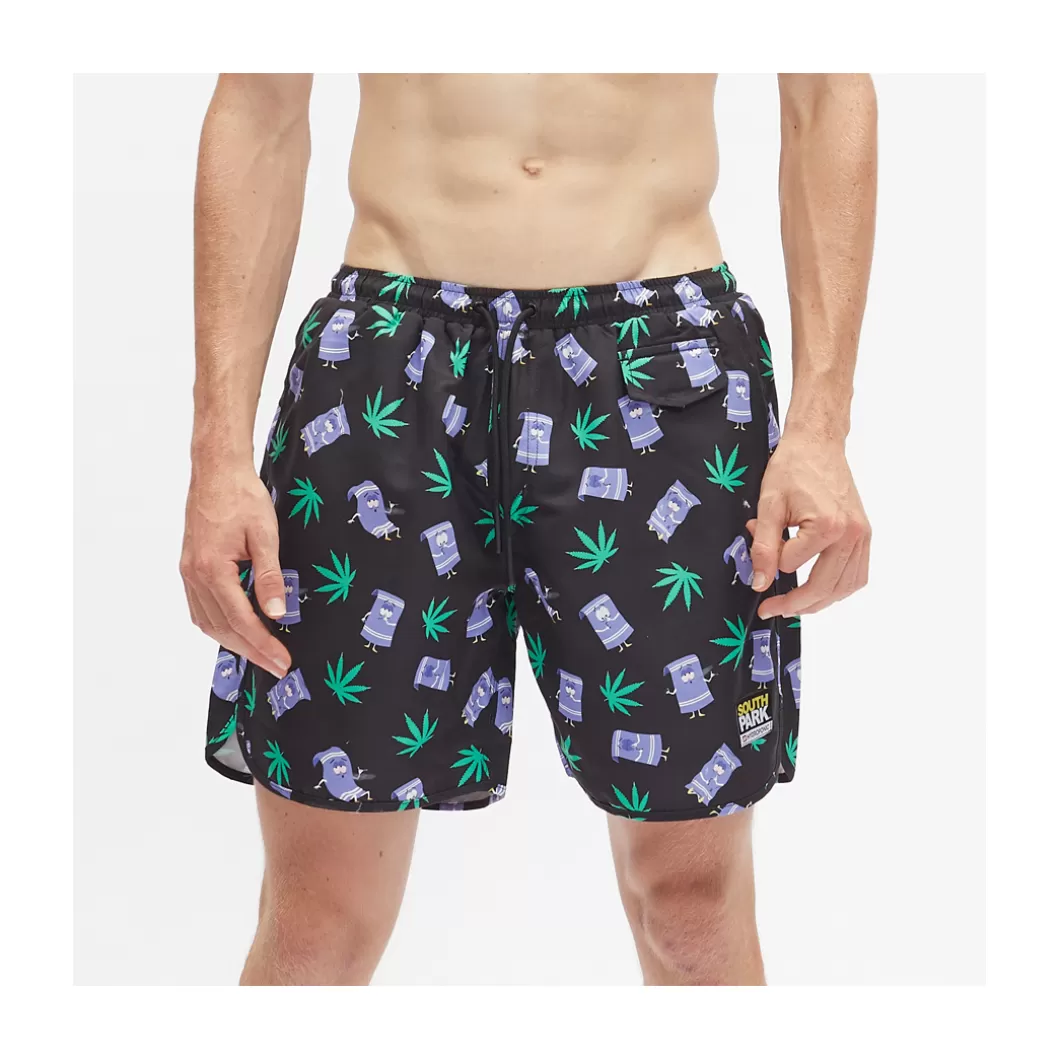 New Boardshorts 16' South Park Tegridy Black Adult Boardshorts