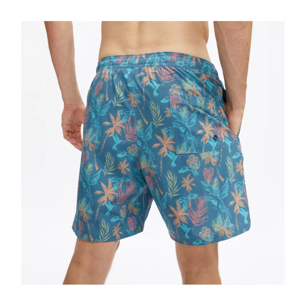 Best Sale Boardshorts 16' Tropical Blue Adult Boardshorts