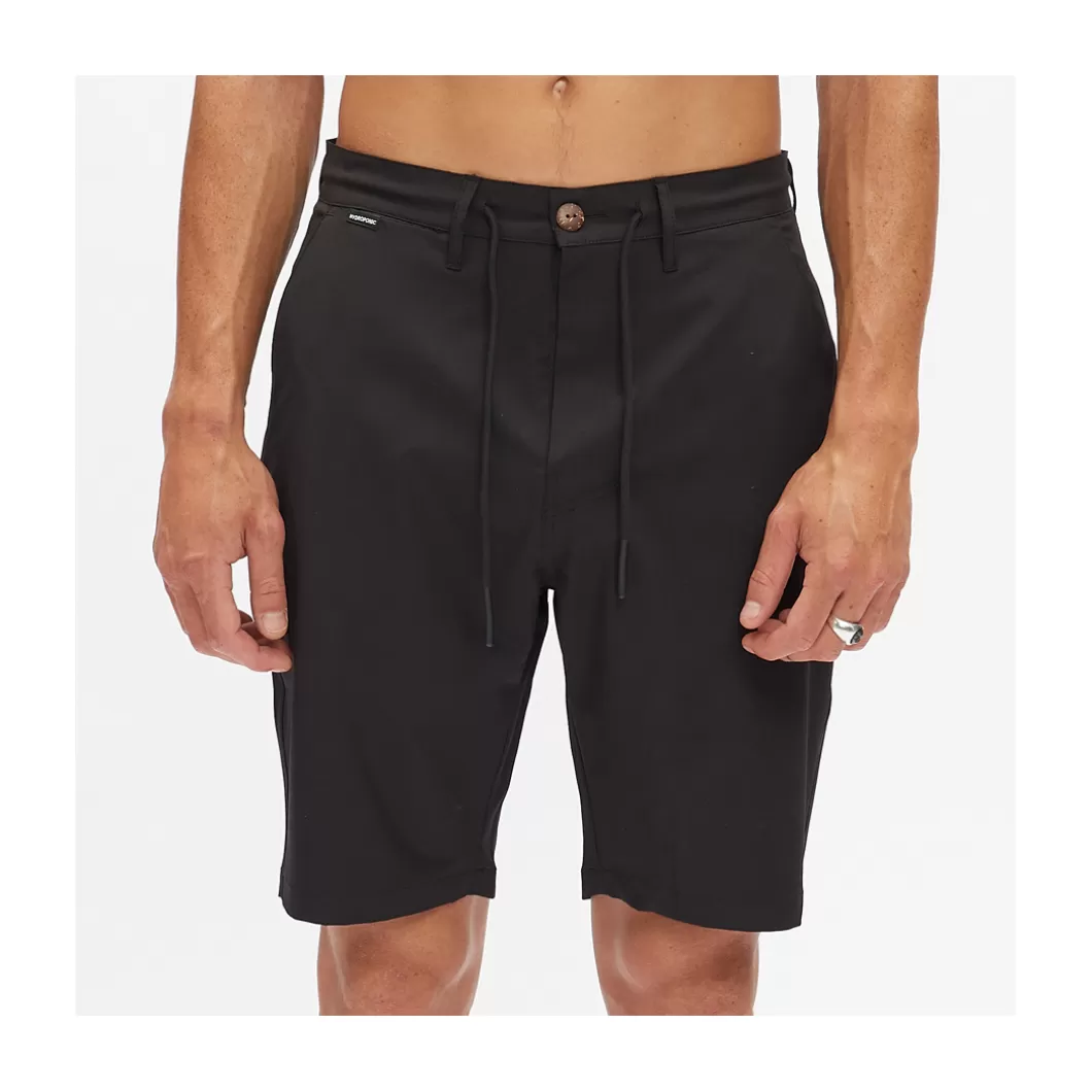 Hot Boardshorts 20' Pelham Earth Black Adult Shorts