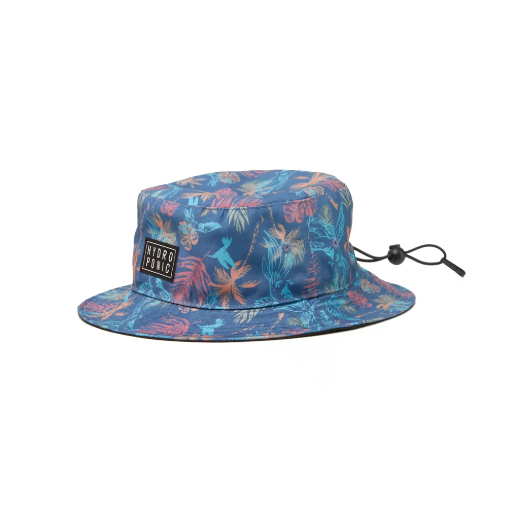 Cheap Bucket Hat Tropical Blue Caps & Hats