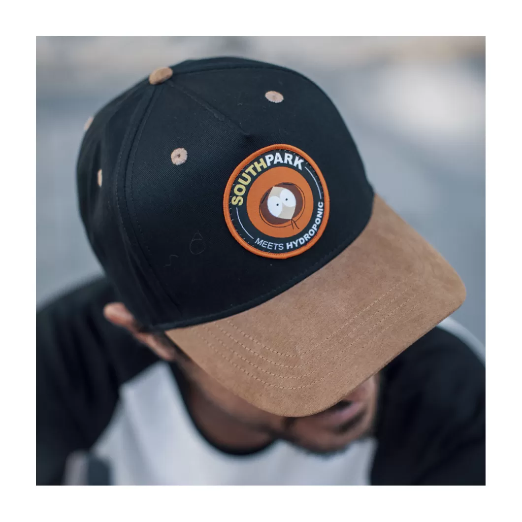 Best Cap South Park Kenny Charcoal / Brown Suede Caps & Hats