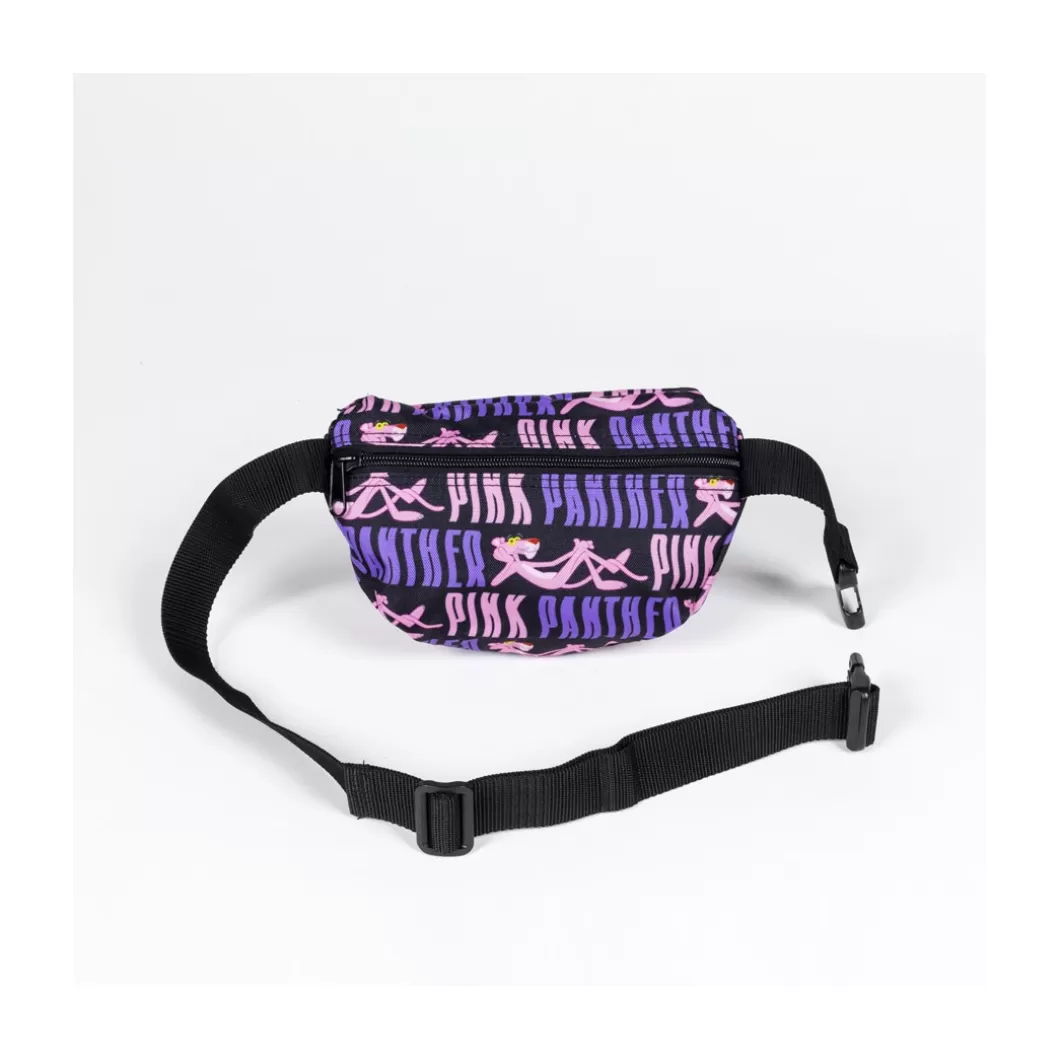 Store Fanny Pack Fanny Panther Black Pink Lines Fanny Packs