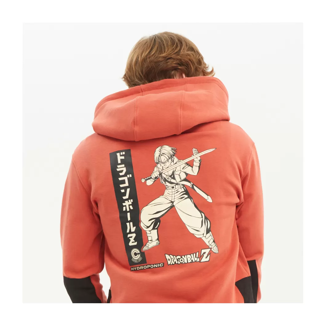 Discount Hoodie Dragon Ball Z Dh Trunks Terracota Adult Hoodies