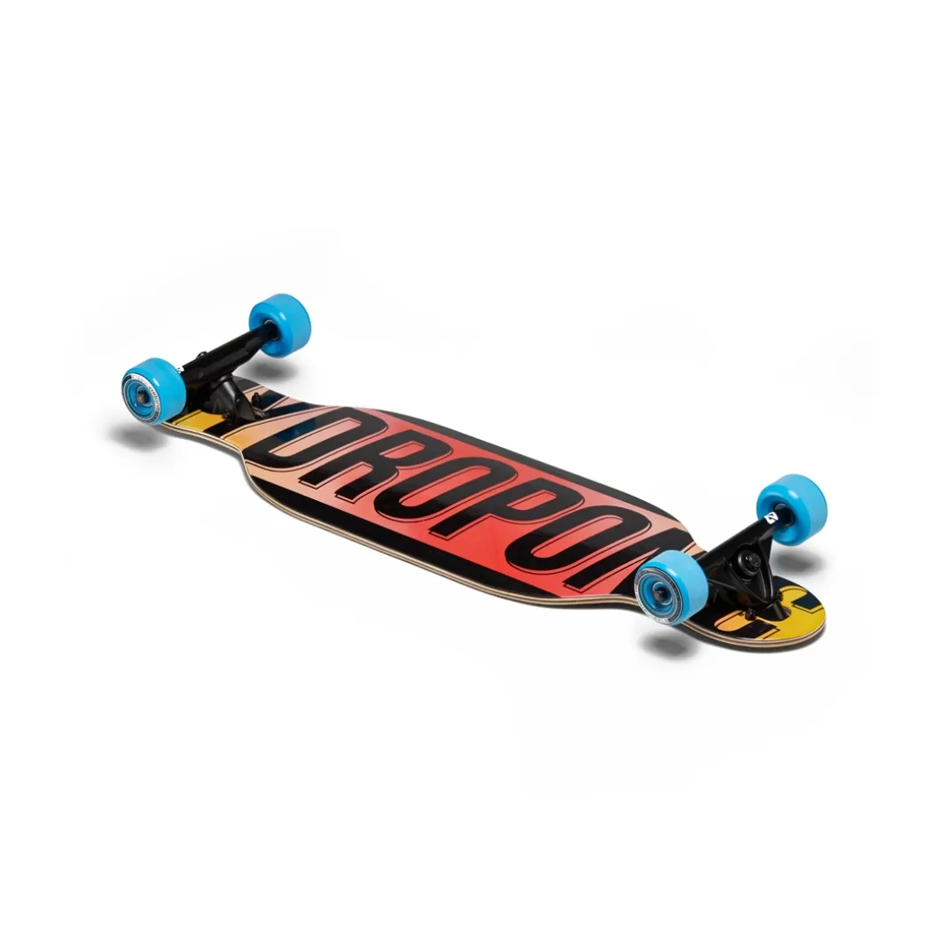 Store Kids Longboard Dt Kids Degraded Orange / Yellow Drop-Through