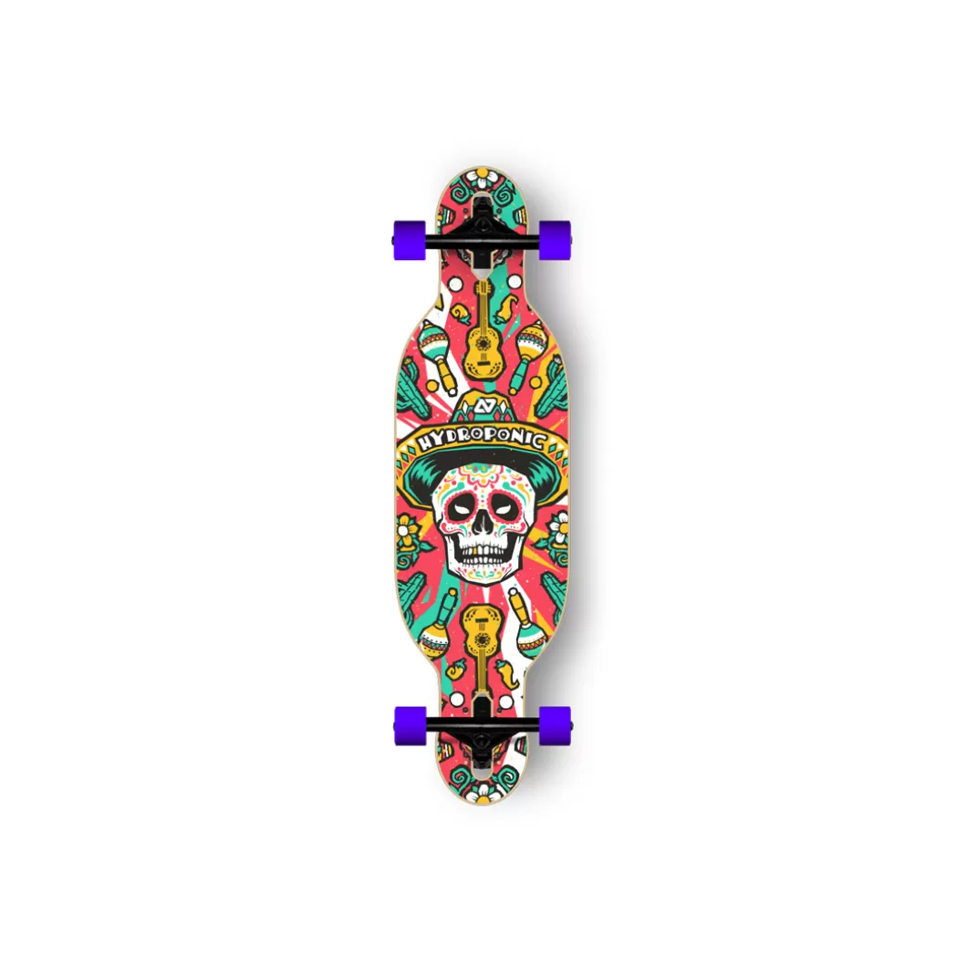 Discount Kids Longboard Dt Kids Mexican 2.0 Red Drop-Through