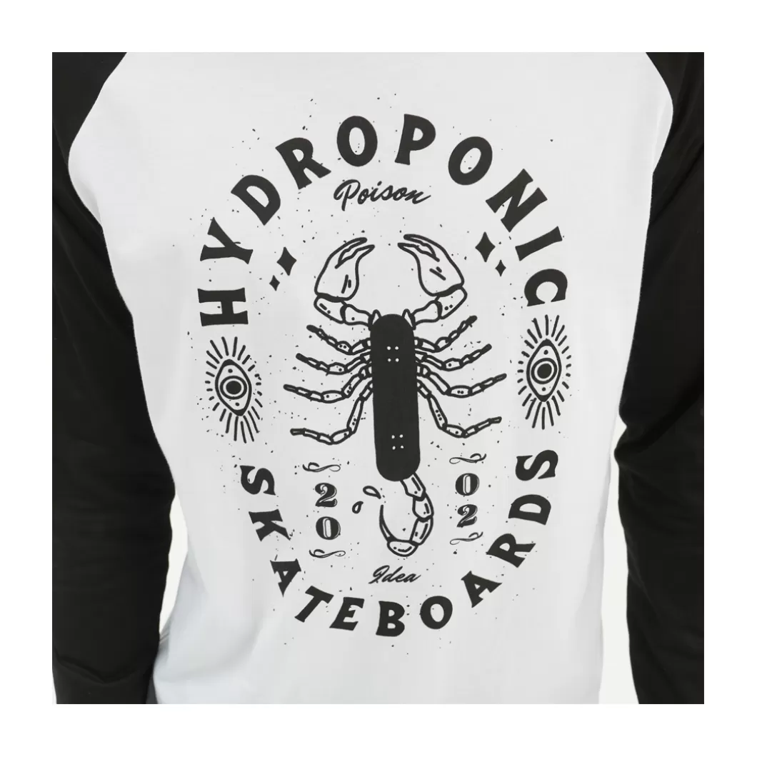 Flash Sale Long Sleeve T-Shirt Skorpio Black / White Adult Long Sleeve Tees