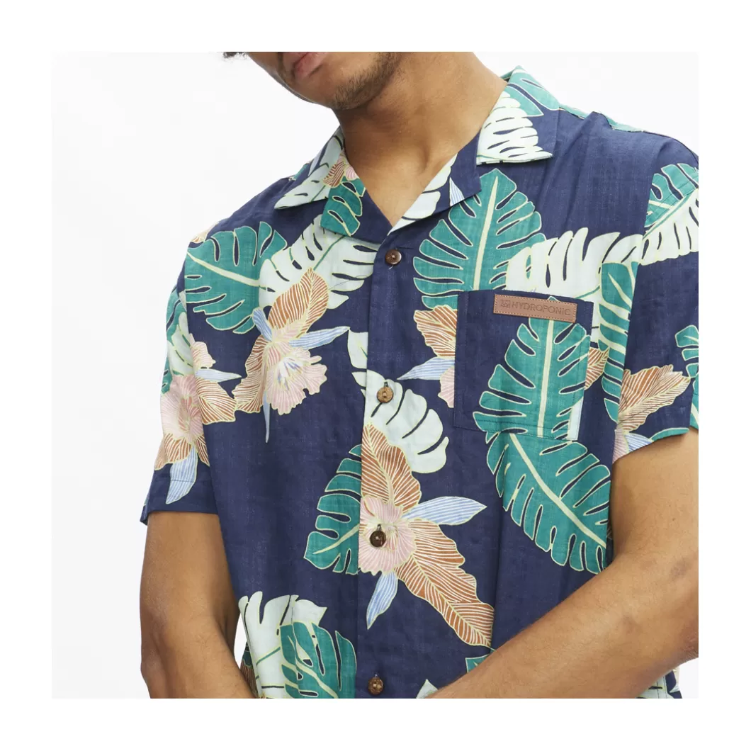 Flash Sale Shirt Magnum Navy Hawaiian Adult Shirts