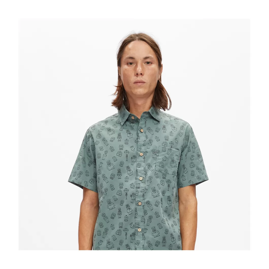 Outlet Shirt South Park Blend Blue Spruce Adult Shirts