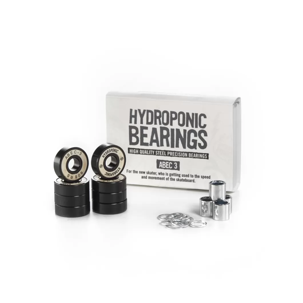 Outlet Skate Bearings Hy Abec 3 - White Bearings Skate