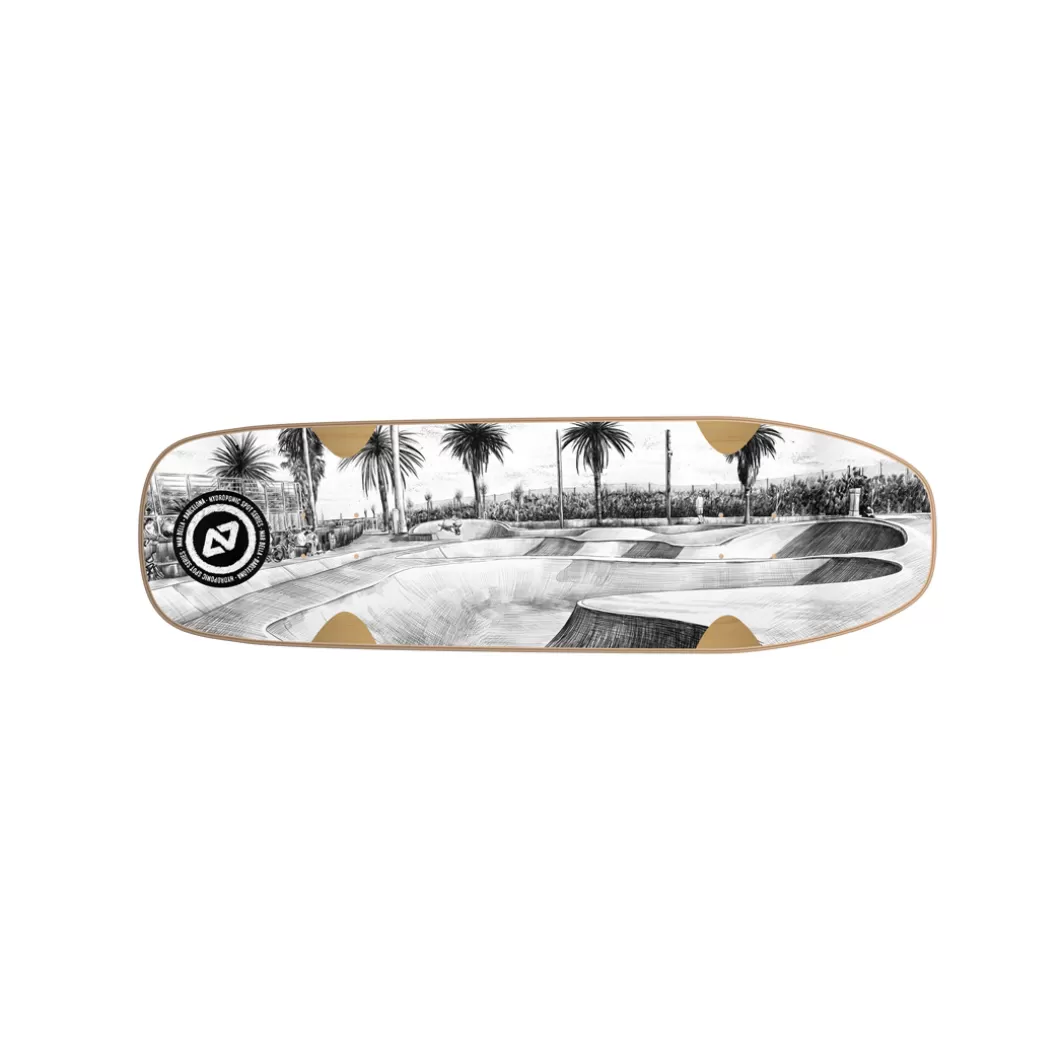 Outlet Skate Deck Bullet La Mar Bella Pool Shape Skate Spot