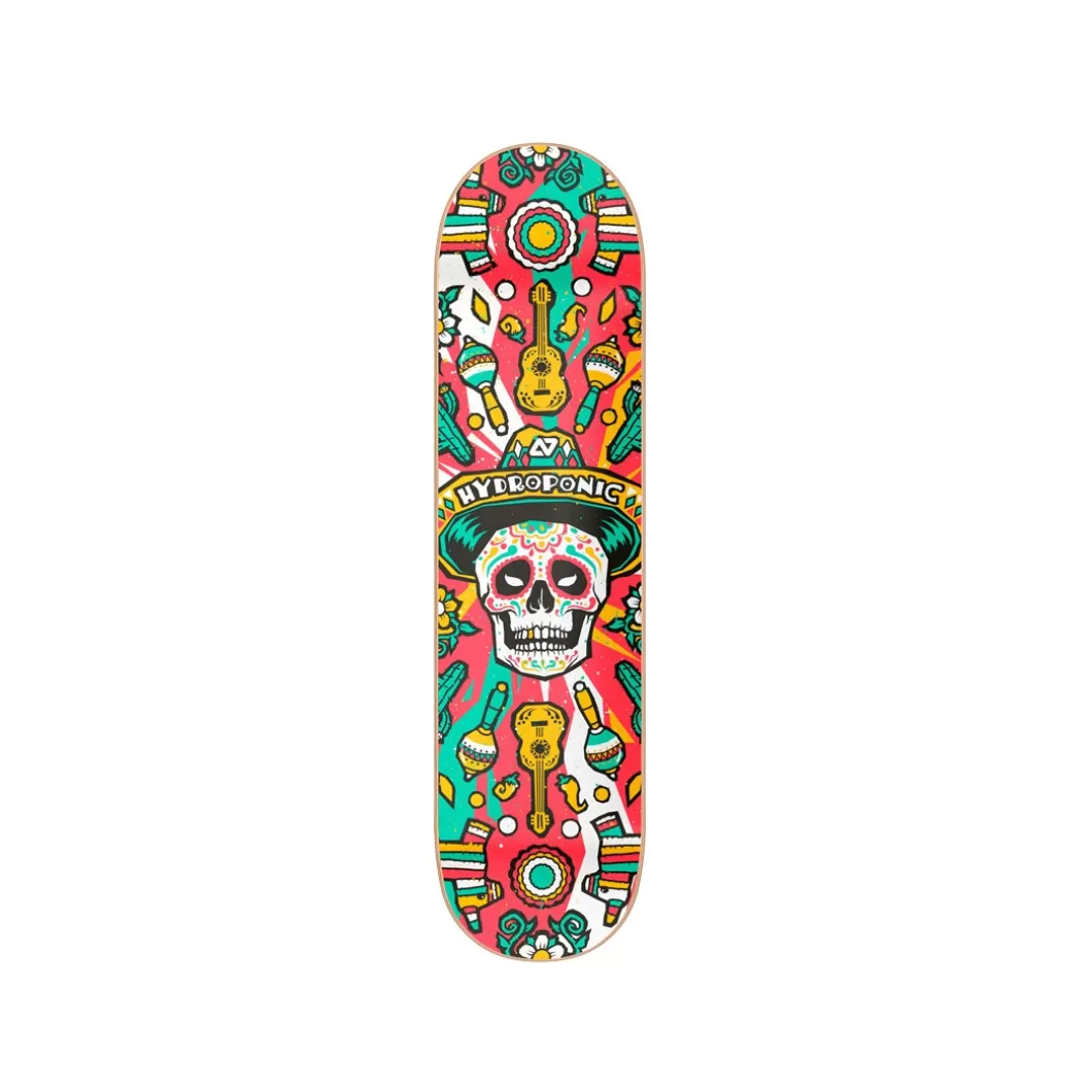 Best Sale Skate Deck Mexican Skull 2.0 Red Size 8