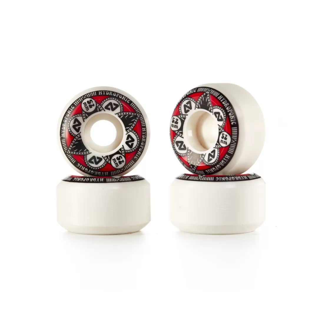 Outlet Skate Wheels Lotus Red 52 / 53 / 54 Mm Size 52 Mm