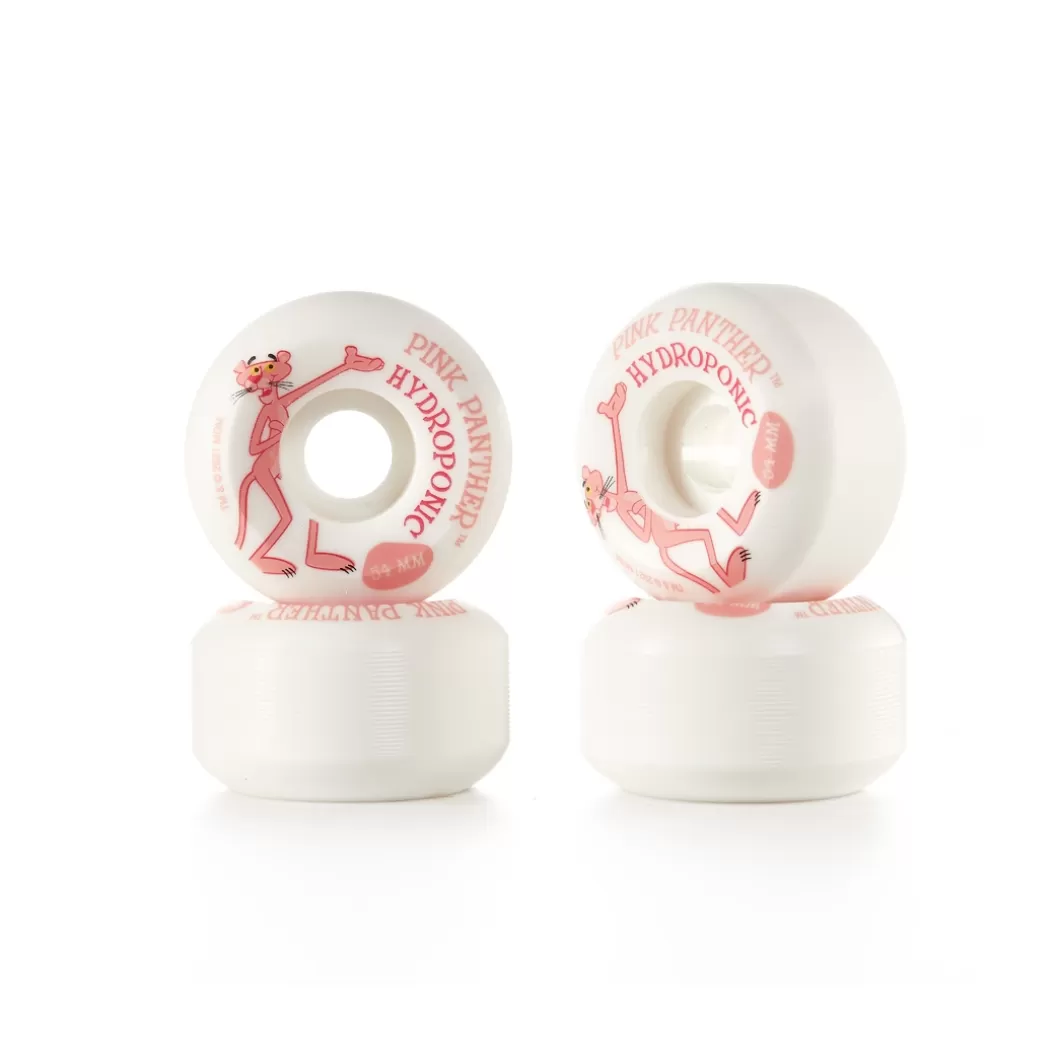 Sale Skate Wheels Pink Panther White 52 / 53 / 54 Size 52 Mm