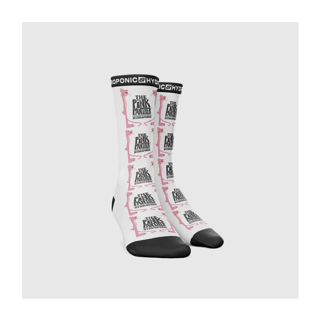 Discount Socks Pink Panther Cover White Socks