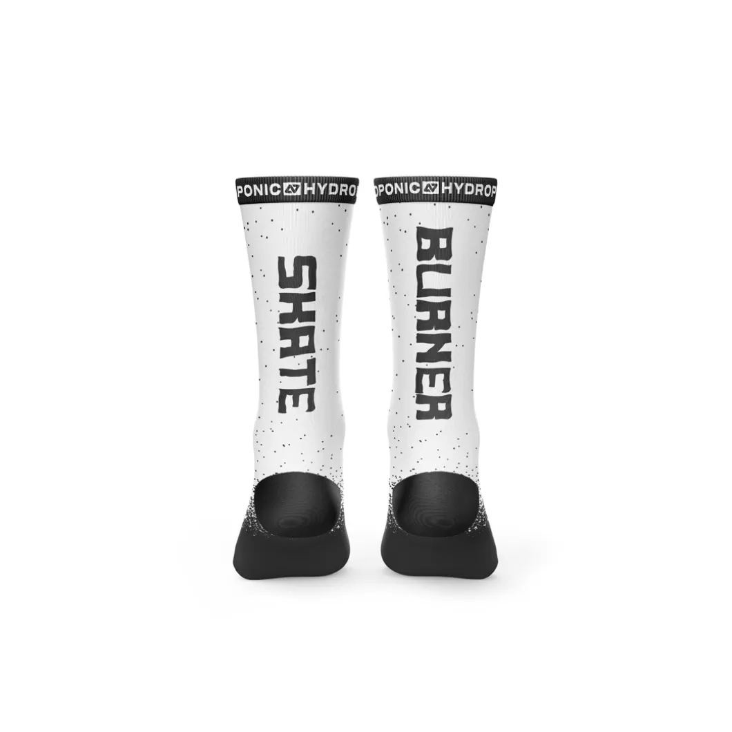 Discount Socks Sk Flagship Skate Burner White Socks