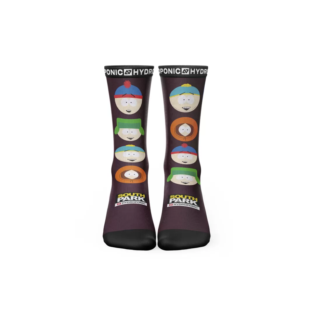 Clearance Socks Sk South Park Big Heads Burgundy Socks