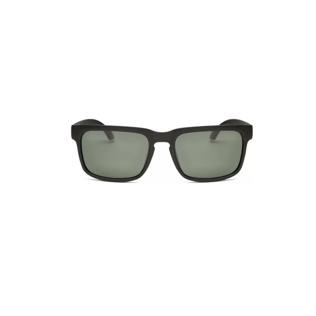 Fashion Sunglasses Ew Mersey Black Matte + Green Sunglasses