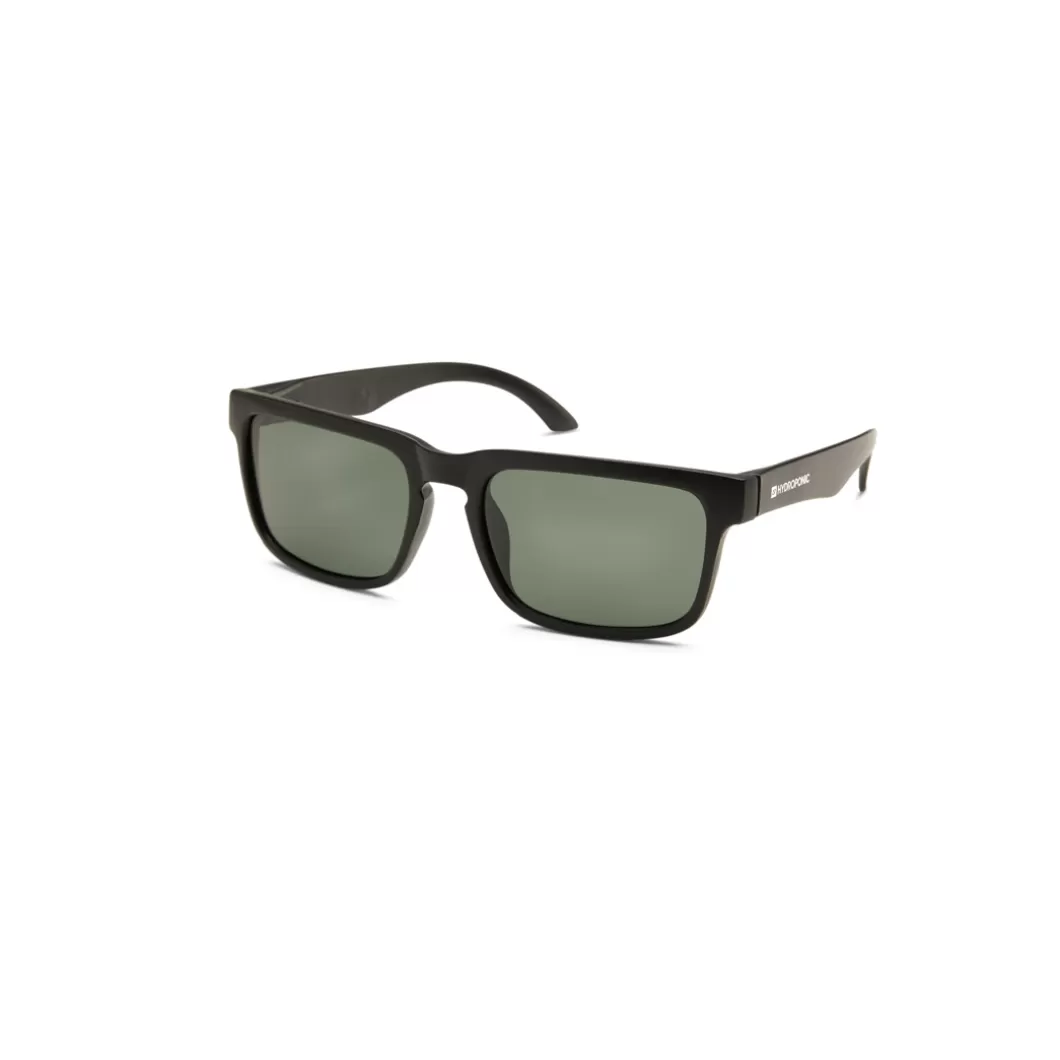 Fashion Sunglasses Ew Mersey Black Matte + Green Sunglasses