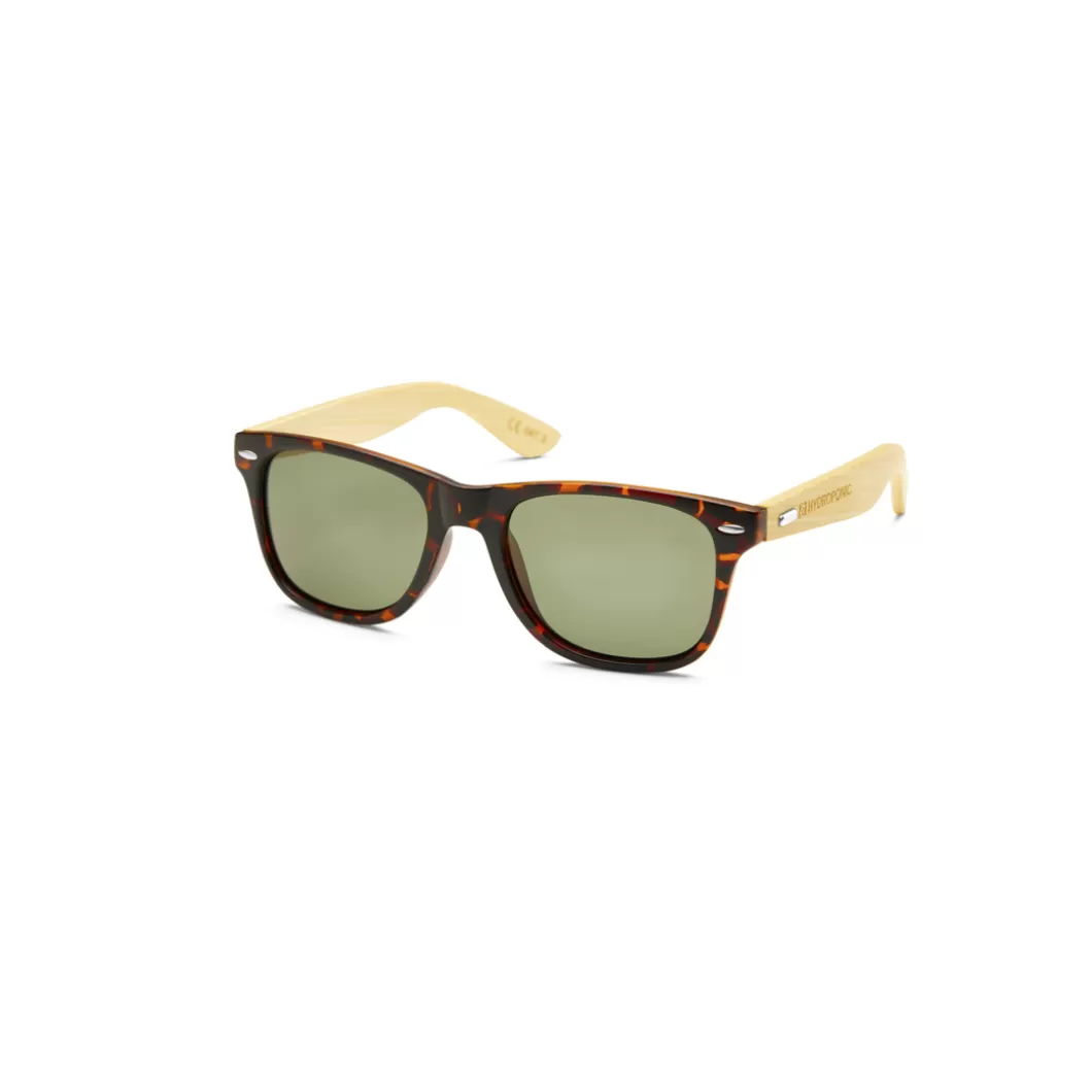 Store Sunglasses Ew Riverside Tortoise Matte + Green Sunglasses