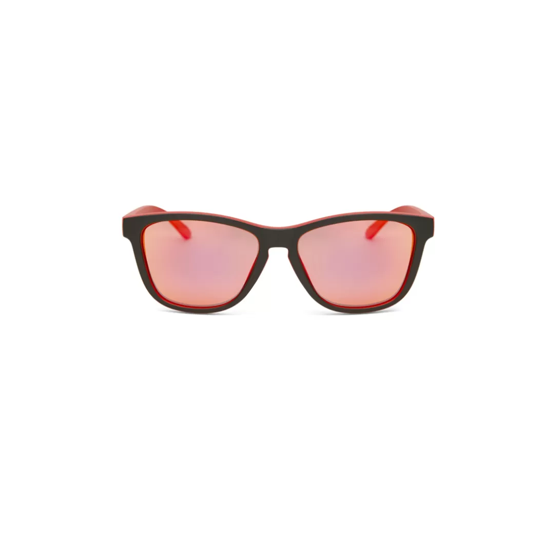 Outlet Sunglasses Ew Stoner Black / Red + Orange Mirror Sunglasses