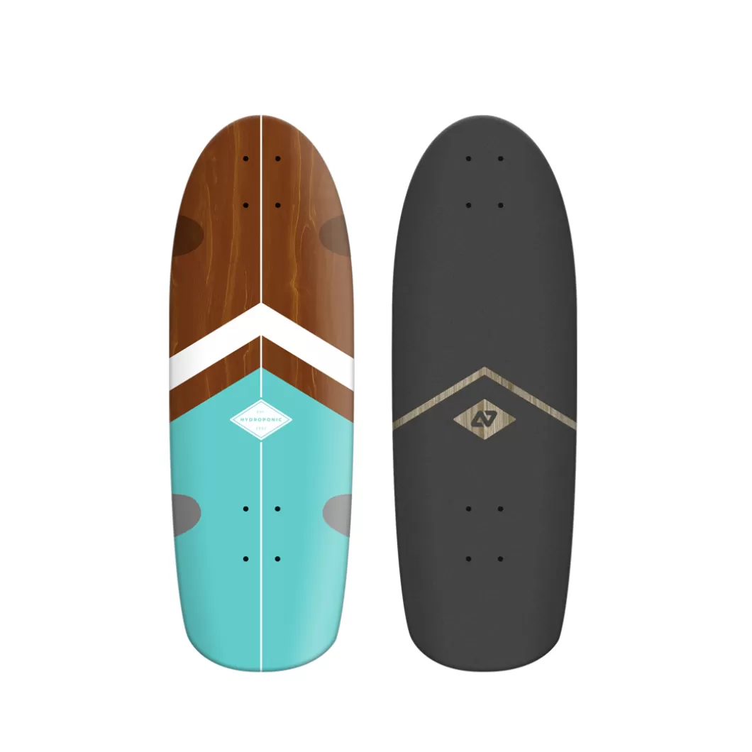 Fashion Surfskate / Cruiser Deck Rounded Classic 3.0 Turquoise Skate Cruiser Decks