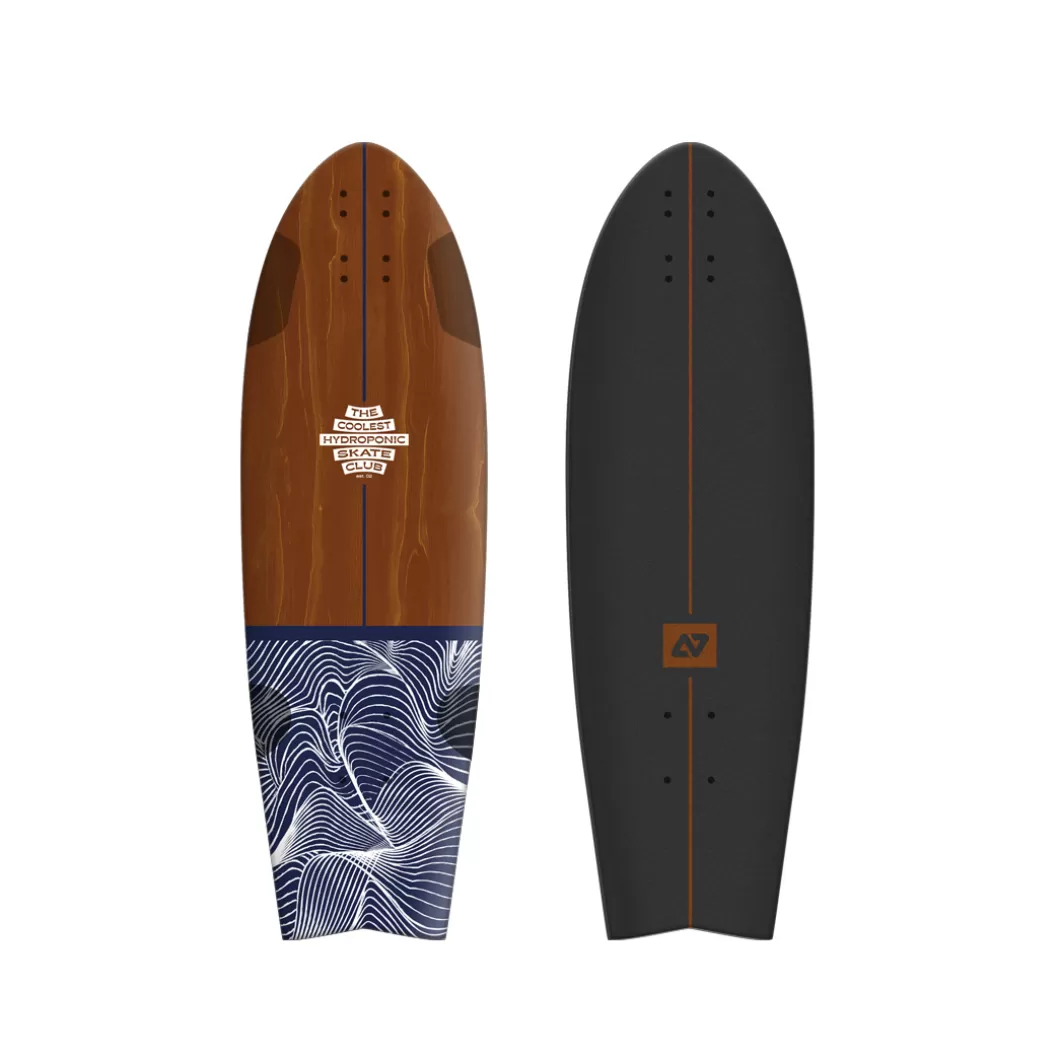 Outlet Surfskate Deck Fish 31,5'' Coolest Skate Cruiser Decks