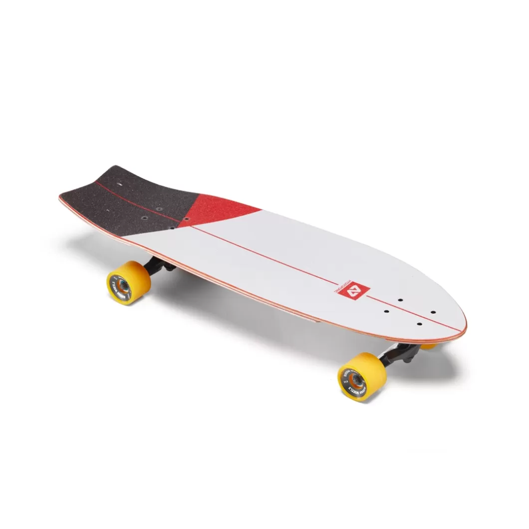 Flash Sale Surfskate Fish 31,5'' Vortex Black / Red Surfskate Completes