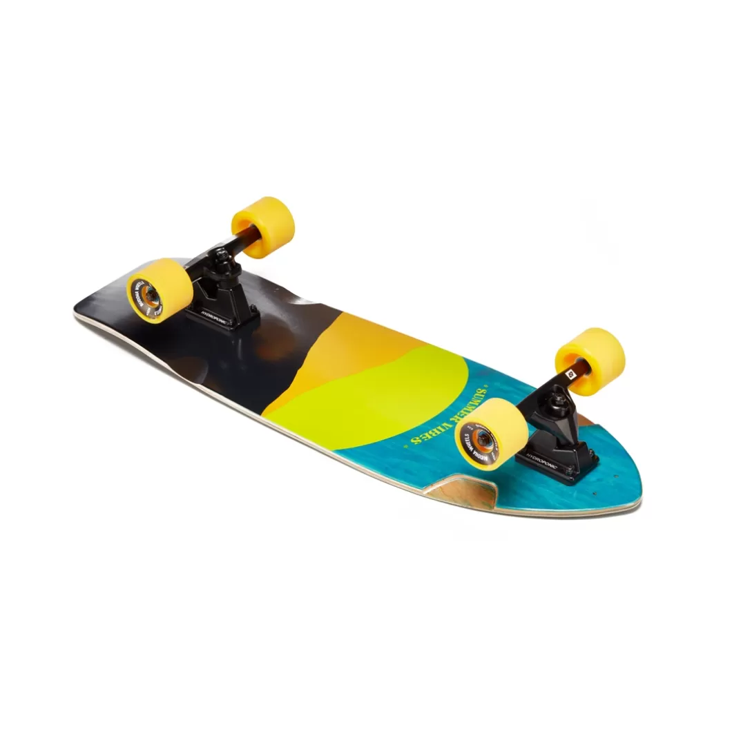 Flash Sale Surfskate Square 31,5'' Sun Green Surfskate Completes