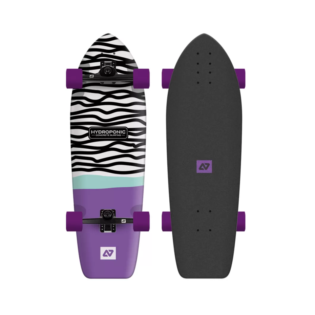 Sale Surfskate Square 33'' Concrete Purple Surfskate Completes