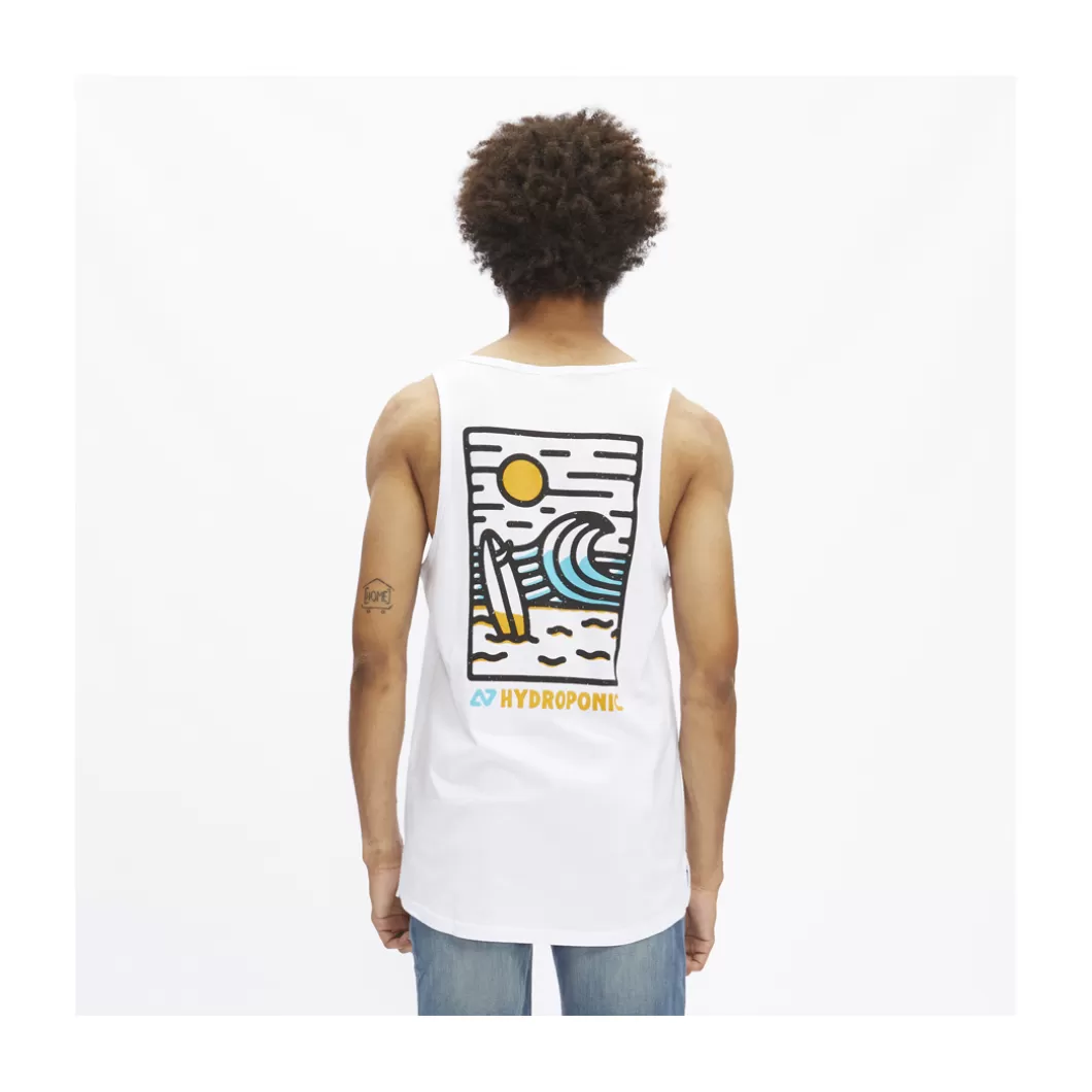 Cheap Tank Top Beach White Adult Tank Tops