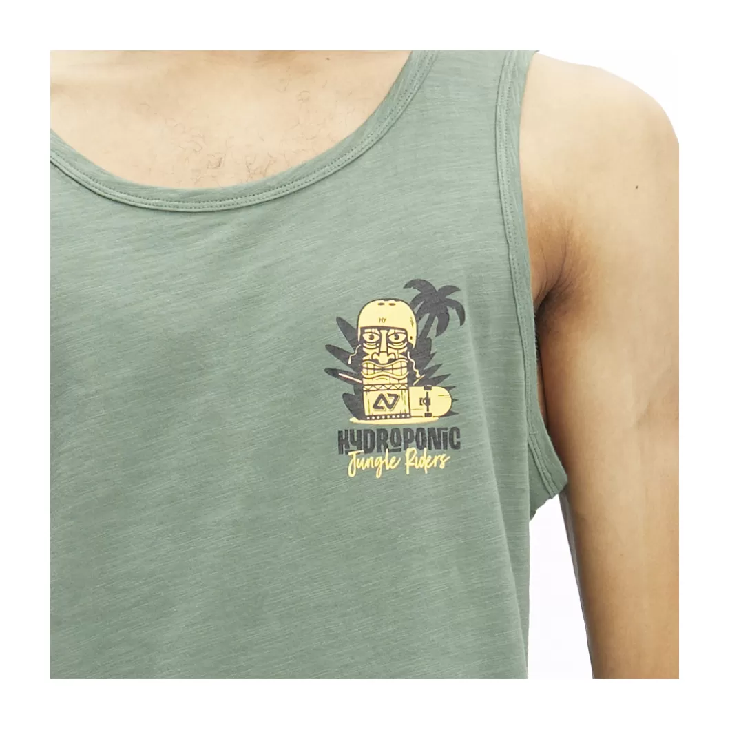 Flash Sale Tank Top Jungle Hedge Green Adult Tank Tops