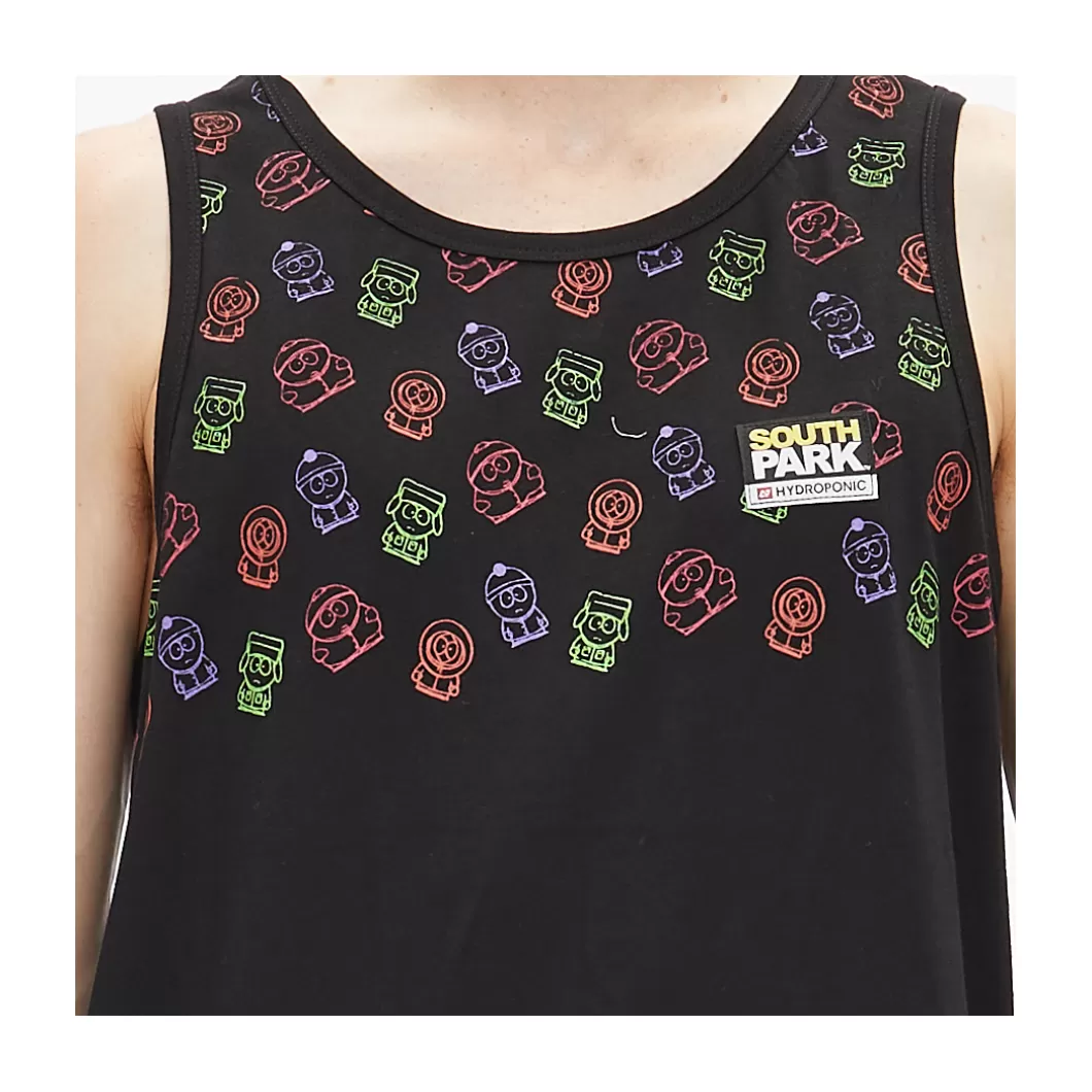 Shop Tank Top South Park Rainbow Black Adult Tank Tops