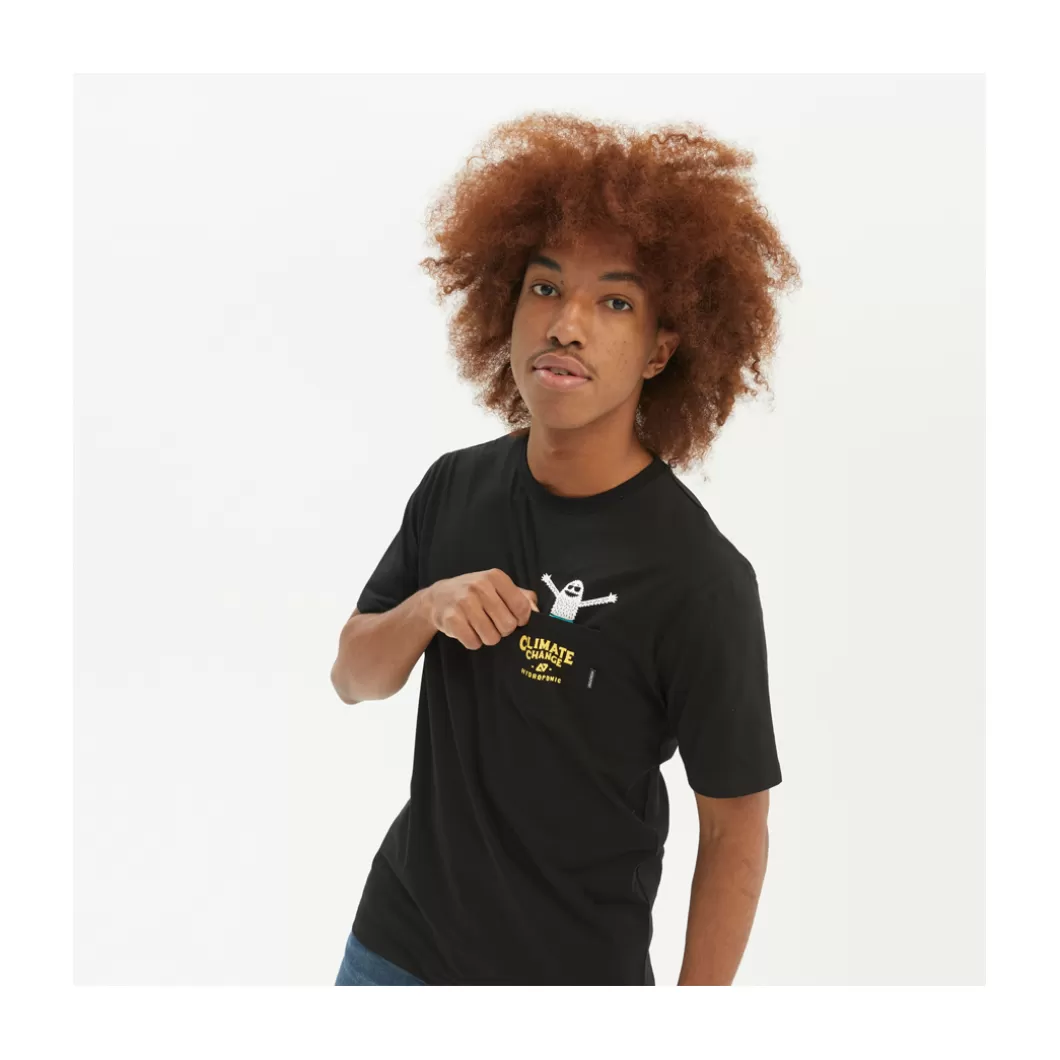 Shop T-Shirt Climate Black Adult T-Shirts