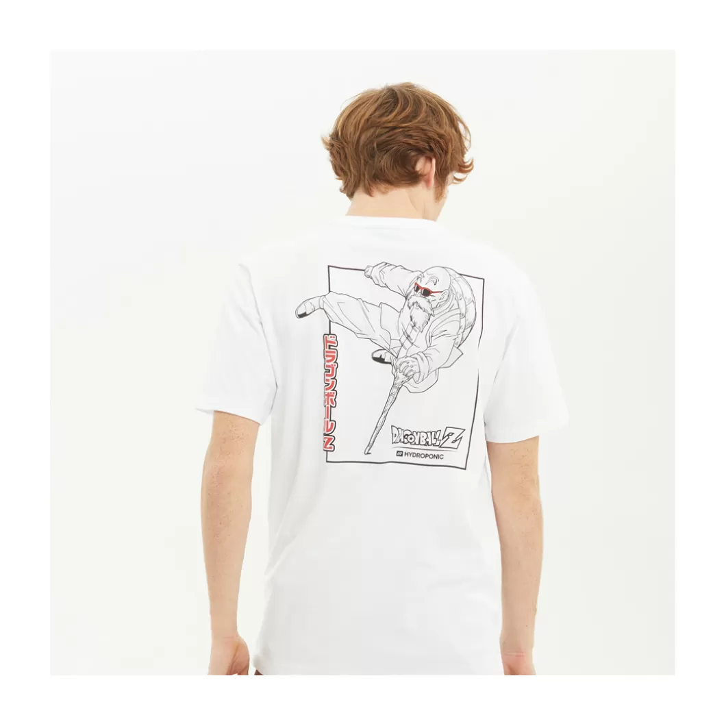 Clearance T-Shirt Dbz Roshi White Adult T-Shirts