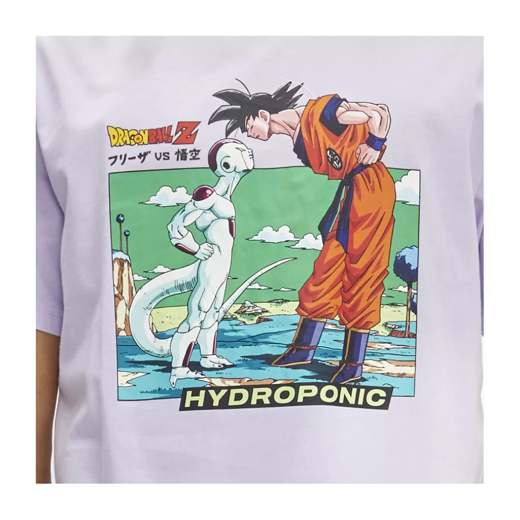 Shop T-Shirt Dragon Ball Z Frieza Vs Goku Mauve Adult T-Shirts