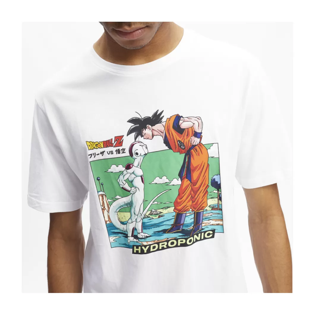 Shop T-Shirt Dragon Ball Z Frieza Vs Goku White Adult T-Shirts