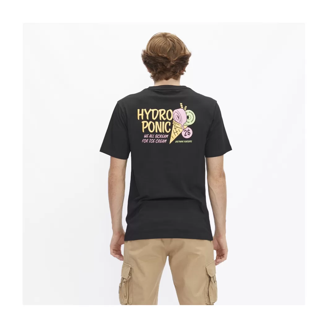 Outlet T-Shirt Ice Cream Black Adult T-Shirts