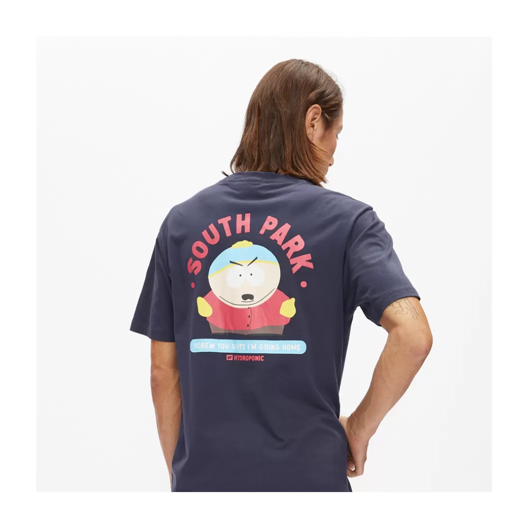 Sale T-Shirt South Park Cartman Navy Adult T-Shirts