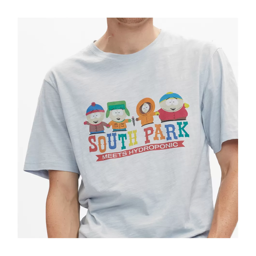 Online T-Shirt South Park Crew Blue Fog Adult T-Shirts