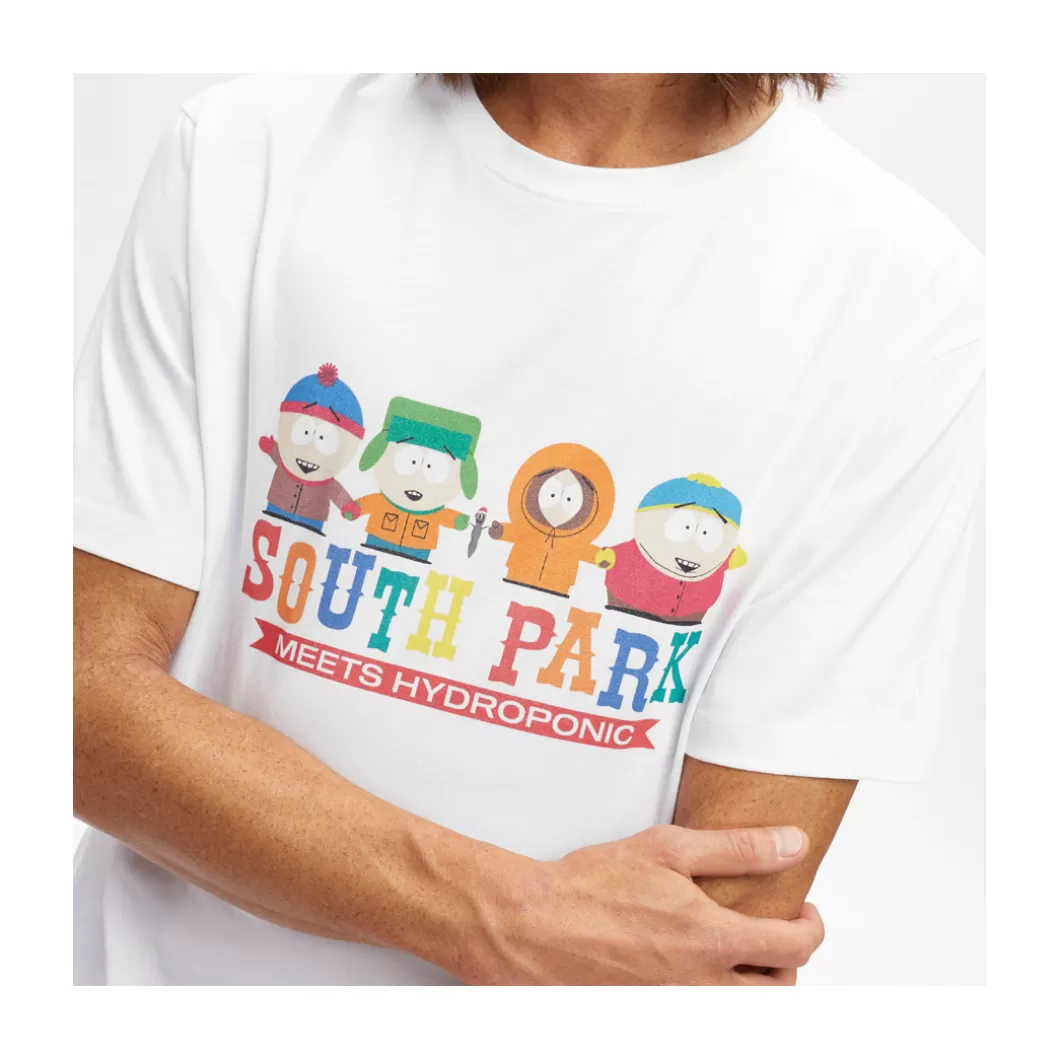 Discount T-Shirt South Park Crew White Adult T-Shirts