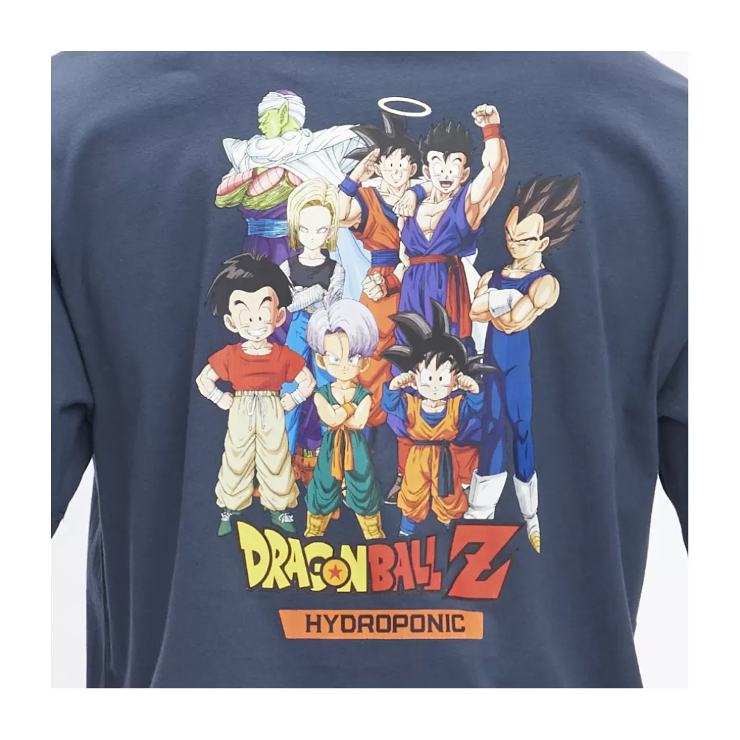 Outlet T-Shirt Youth Dragon Ball Z Group Dark Blue Youth T-Shirts Youth