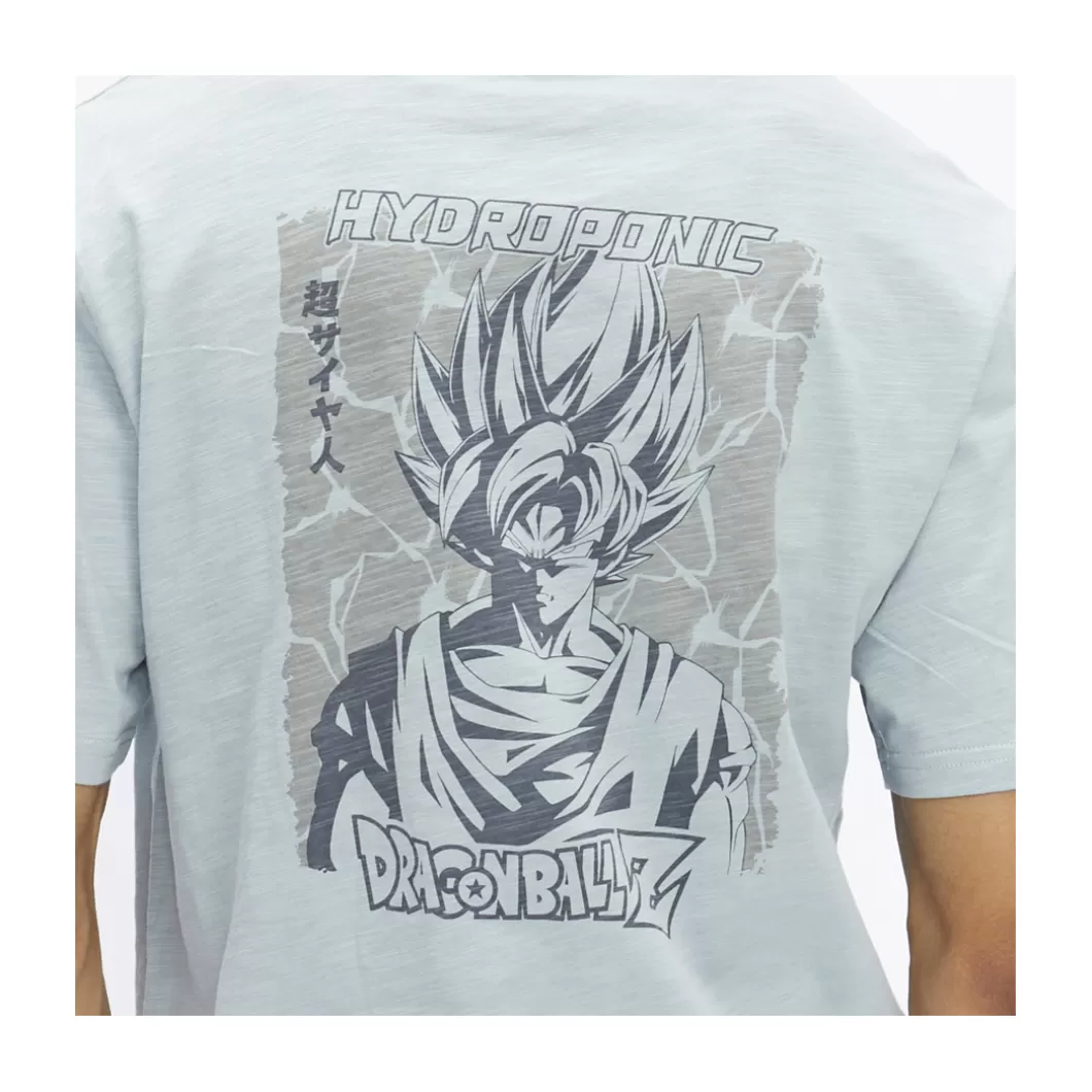 New T-Shirt Youth Dragon Ball Z Shadow Dusty Aqua Youth T-Shirts Youth