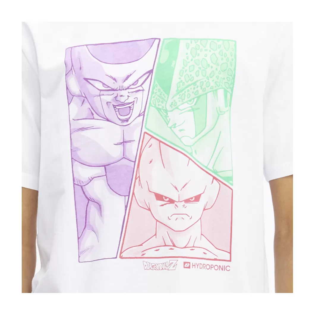 Flash Sale T-Shirt Youth Dragon Ball Z Villains White Youth T-Shirts Youth